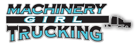 Machinery Girl Trucking Logo